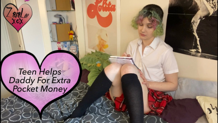 Poster for Teen Helps Daddy For Extra Pocket Money - May 26, 2022 - Zara Lee Xox - Manyvids Girl - Taboo, Barely Legal (Зара Ли Xox Табу)