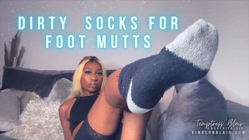 Poster for Temptressblair Dirty Socks For Foot Mutts - Temptressblair - Manyvids Girl - Socks, Ebony Goddess (Соблазнительница Блэр Носки)