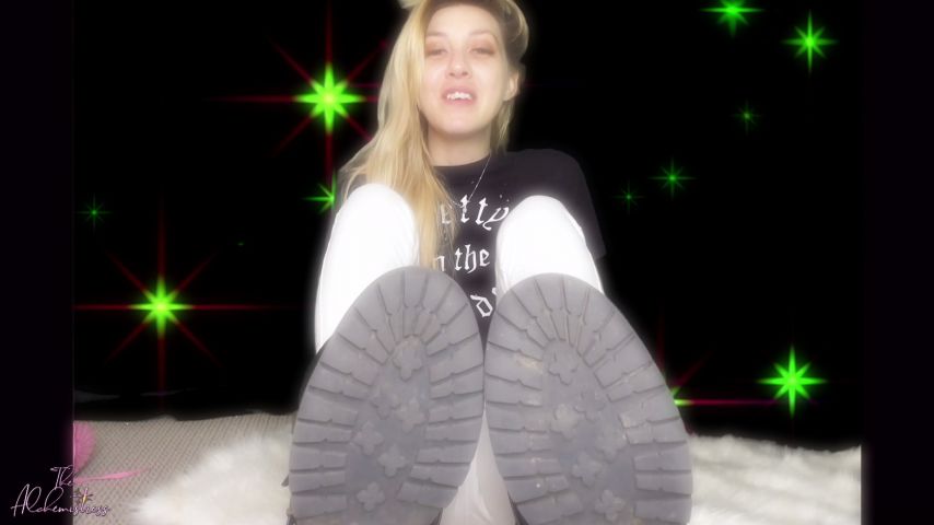 Poster for Manyvids Model - Pay For My Dirty Boots - Allforlucky - Dirty Shoe, Shoe & Boot Worship (Поклонение Туфлям И Сапогам)