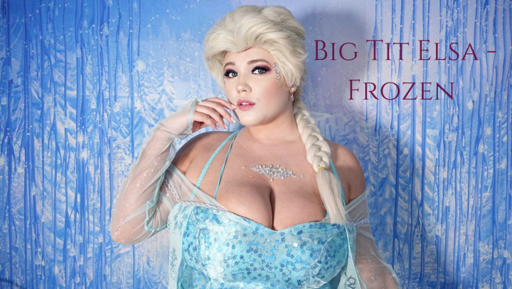 Poster for Annabelle Rogers - Manyvids Girl - Big Tit Elsa - Frozen - Dec 5, 2019 - Bbw, Blowjob (Аннабель Роджерс Минет)