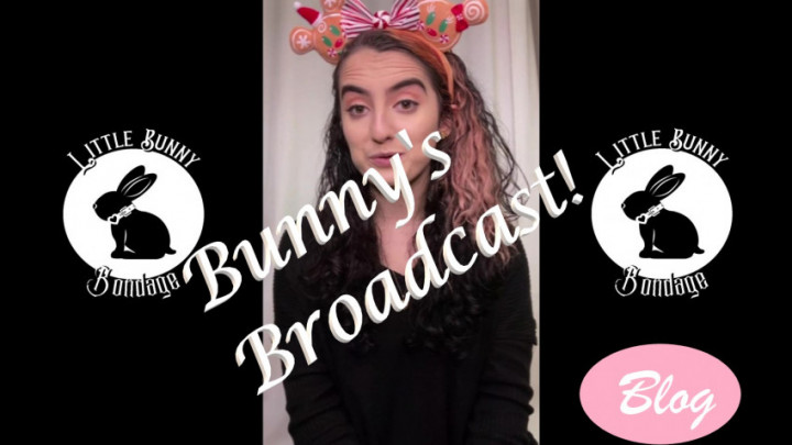 Poster for Bunny'S Broadcast December - Dec 1, 2021 - Littlebunnyb - Manyvids Girl - Free, Blogging (Ведение Блога)