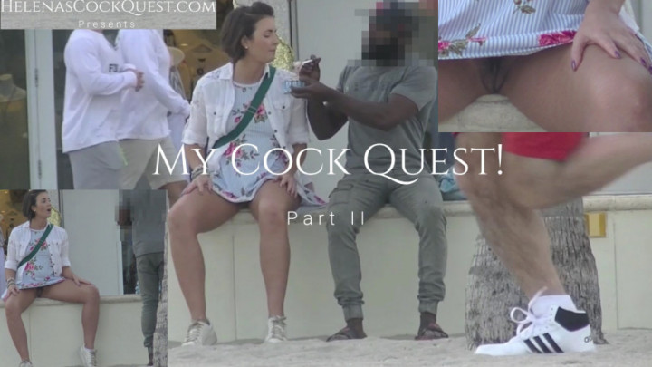 Poster for Helenas Cock Quest - My Cock Quest 1 Pt2 - Flashing Strangers - Manyvids Star - Public Flashing, Flashing, Upskirt (Юбка До Пят)