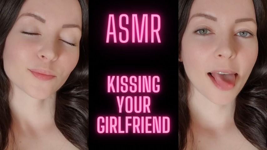 Poster for Asmr - Kissing Your Girlfriend - November 08, 2022 - Manyvids Model - Thetinyfeettreat - Gfe, Mouth Fetish, Asmr (Фетиш Рта)