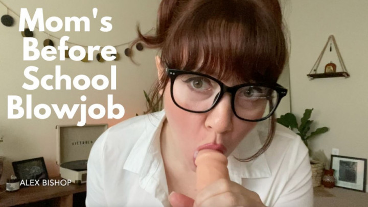 Poster for Manyvids Model - Alex Bishop - Step Moms Before School Bj - October 24, 2022 - Taboo, Eye Glasses, Riding (Алекс Бишоп Очки Для Зрения)