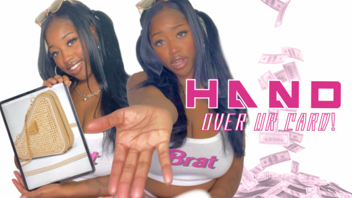 Poster for Manyvids Girl - Hand Over Your Card - March 15, 2023 - Onlydesirelex - Brat Girls, Financial Domination (Финансовое Господство)