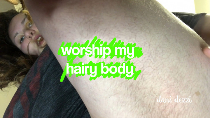 Poster for Manyvids Girl - Worship My Hairy Body - May 09, 2019 - Danidezzi - Bbw Domination, Hairy, Hairy Arms (Данидеззи Волосатый)