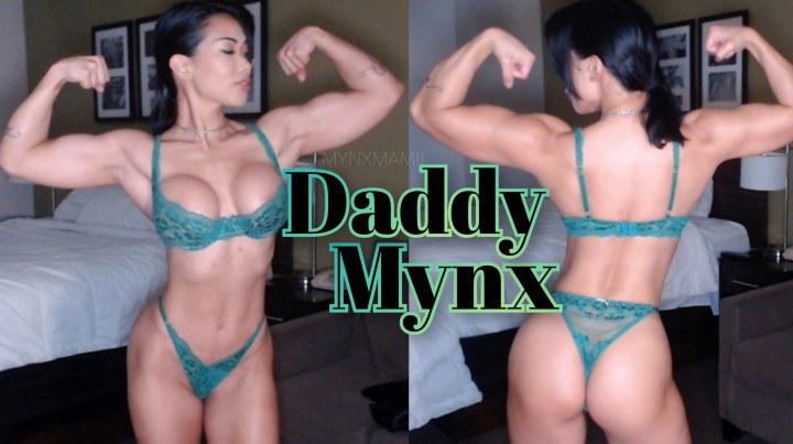 Poster for Fit Mynx - Daddy Mynx - Manyvids Model - Sfw, Muscle Domination, Flexing (Фит Минкс Мышечное Доминирование)