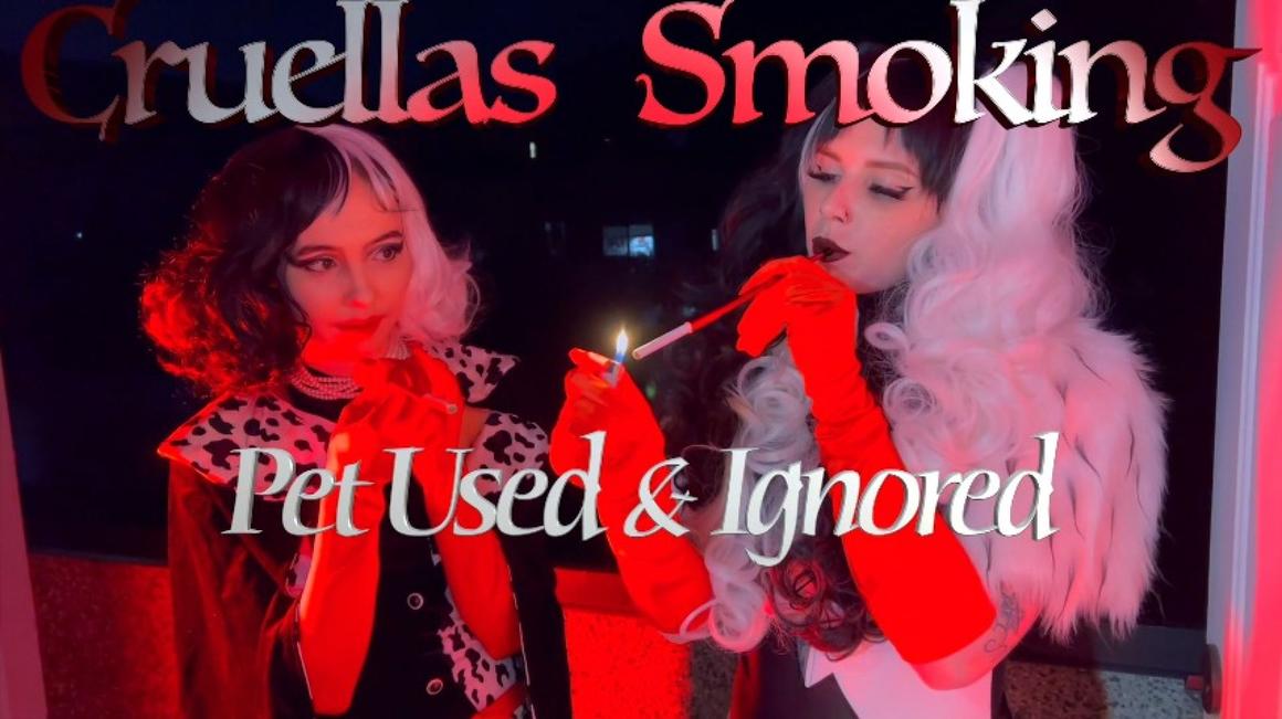 Poster for Manyvids Star - Cruellas Smoking - Blazed Brat - Costume, Cosplay (Блейз Брат На Заказ)