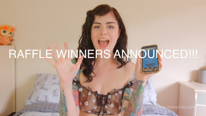 Poster for Manyvids Star - Molly Darling - Raffle Winners Announced - Tattoos, Giveaway, Ethical Tube Site (Молли Дарлинг Этический Сайт Трубки)