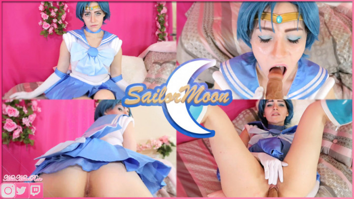 Poster for Manyvids Model - Passionate Sex With Sailor Mercury - Missmilarose - Solo Female, Role Play (Только Женщины)