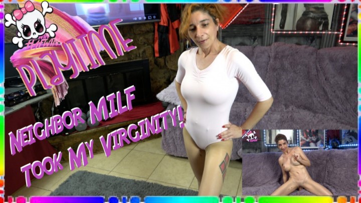 Poster for Hafwin Neighbor Milf Took My Virginity - Hafwin - Manyvids Star - Mommy Roleplay, Milf (Хафвин Милф)