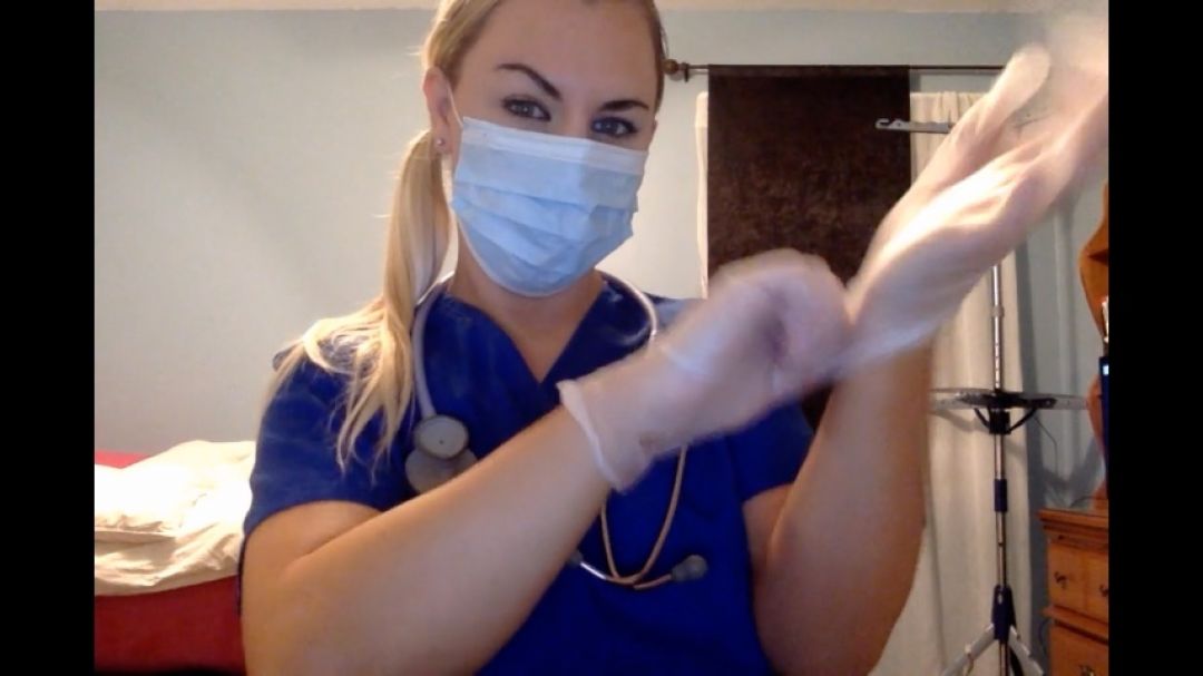 Poster for Tabootha_Queenx - Manyvids Model - Medical Glove Handjob - Medical Fetish, Nurse, Handjobs (Рукоблудие)