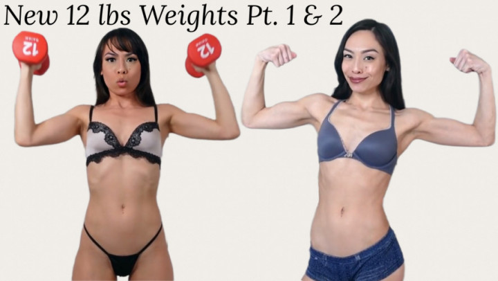 Poster for Moving Up To 12 Lbs Pt. 1 & 2 - Manyvids Model - Natashaty9 - Fitness, Weightliftingfemale (Наташатай9 Похудениеженщины)