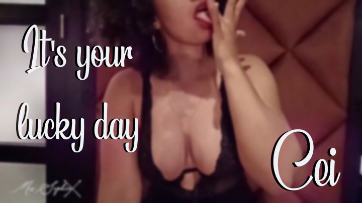 Poster for Manyvids Star - Mrs Sophie667 - It'S Your Lucky Day - Cei - Femdom, Cei (Миссис Софи667)