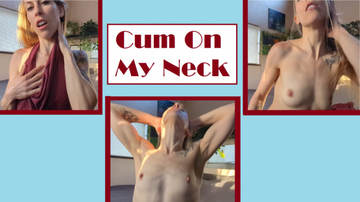 Poster for Manyvids Girl - Cum On My Neck - May 27, 2022 - The3Kins - Small Tits, Tattoos, Solo Female (Маленькие Сиськи)