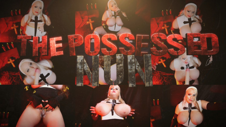 Poster for Manyvids Star - The Possessed Nun - Clubdinasky - Big Tits, Transformation Fantasies, Religious (Трансформационные Фантазии)