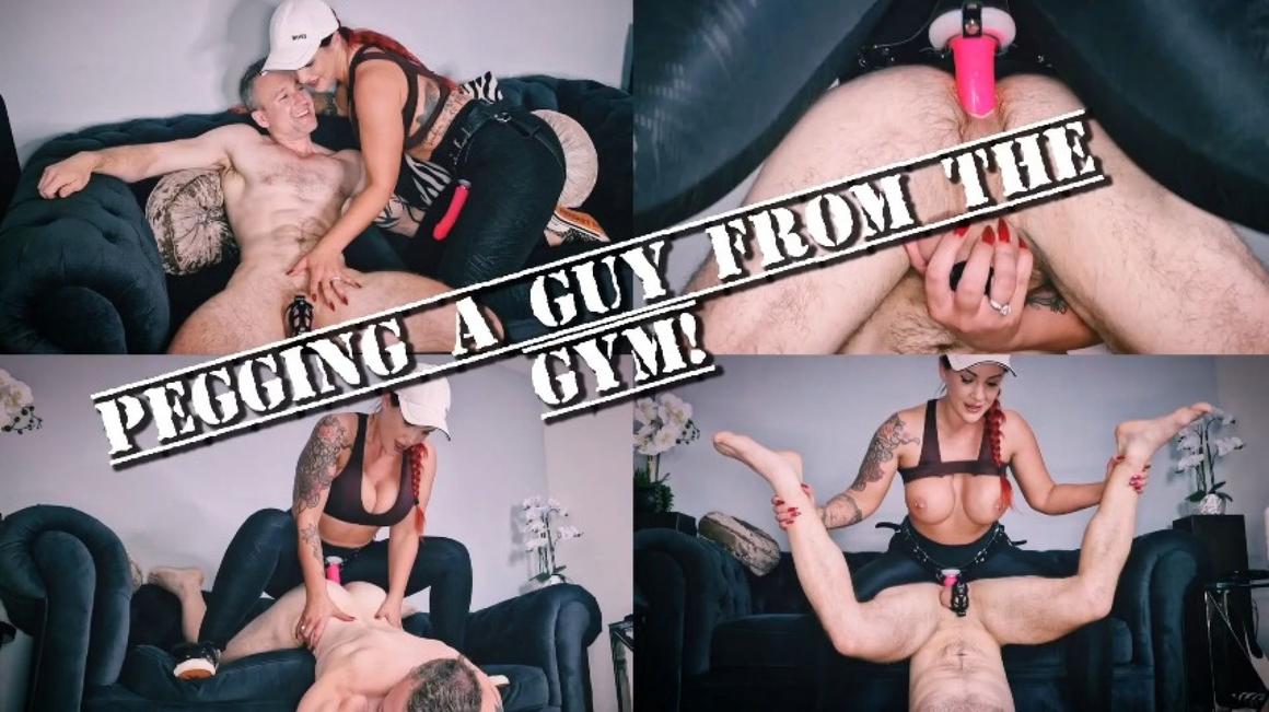 Poster for Pegging A Guy From The Gym - Manyvids Star - Ruby_Onyx - Strapon, Pegging, Chastity (Пеггинг)