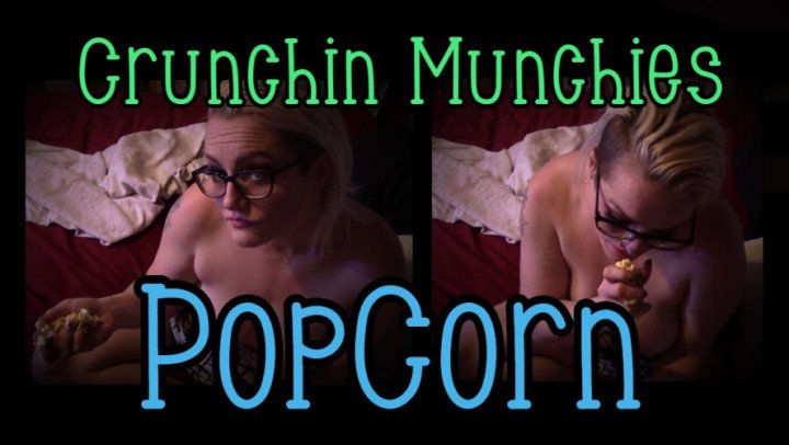 Poster for Goddesszora Crunchin Munchies Popcorn - Goddesszora - Manyvids Star - Food, Mouth Fetish (Богинязора Фетиш Рта)