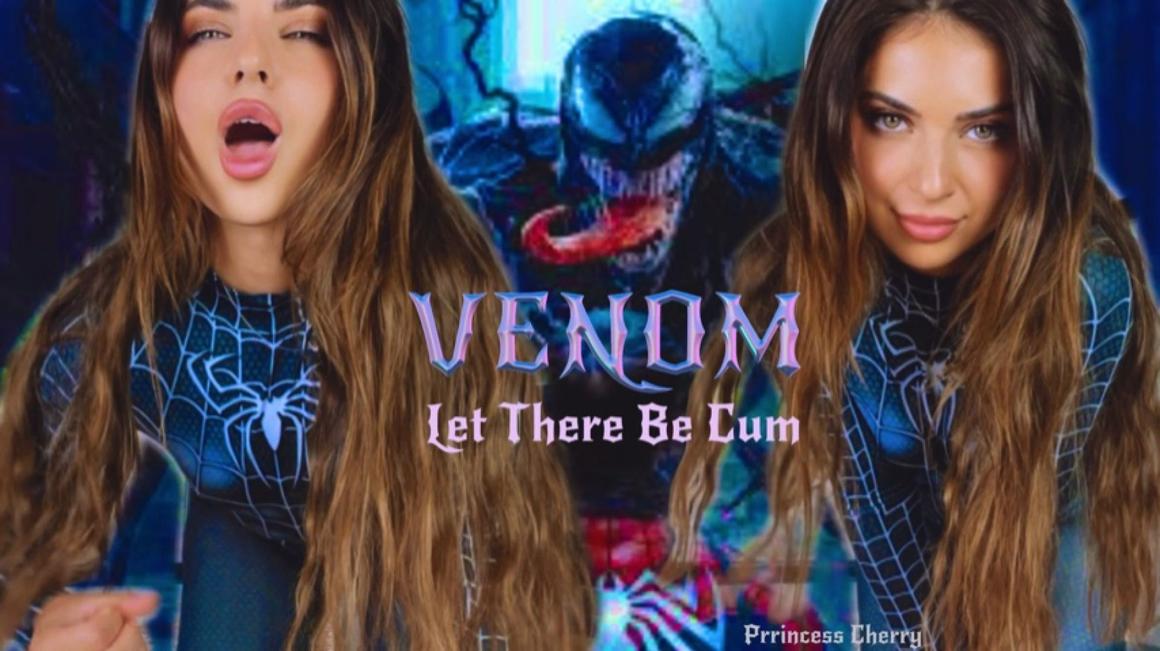 Poster for Prrincess Cherry - Manyvids Model - Venom: Let There Be Cum - August 28, 2023 - Cum Countdown, Joi (Принцесса Вишня Джой)