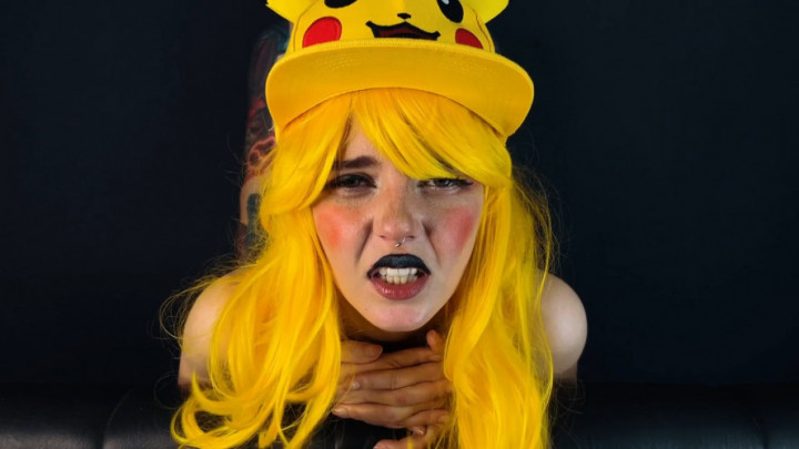 Poster for Pikachu - Painful Sex In The Doggy Style - Jun 5, 2023 - Manyvids Star - Lil Cosplay Slut - Eye Contact, Fucking, Cosplay (Лил Косплей Шлюха Косплей)