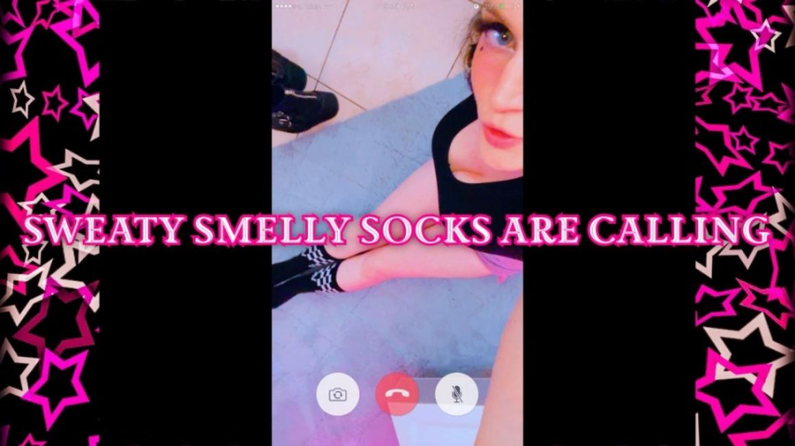 Poster for Starry Yume - Manyvids Girl - Sweaty Smelly Socks Are Calling - Sfw, Sock Smelling (Звездная Юмэ)