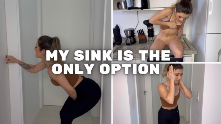 Poster for Manyvids Girl - Akali Lunar - My Sink Is The Only Option - Kitchen, Female Desperation (Акали Лунар Женское Отчаяние)