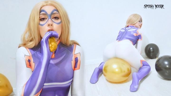 Poster for Manyvids Girl - Spookyboogie - Mt Lady Is Your New Balloon Fetish Buddy - Balloons B2P, Pov, Cosplay