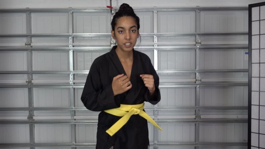 Poster for Manyvids Girl - Claire Earns Her Orange Belt - August 13, 2023 - Roxieraefetish - Feet Joi, Foot Fetish, Pov Fighting (Ноги Джои)