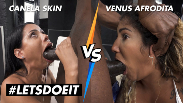 Poster for Manyvids Star - Canela Skin Vs Venus Afrodita - June 18, 2021 - Letsdoeit - Compilation, Latina (Травмы Латина)