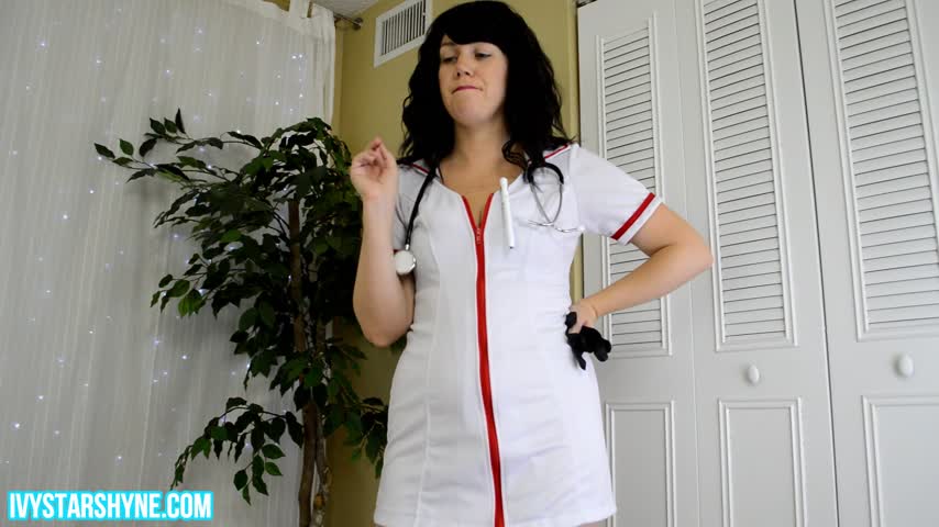 Poster for Manyvids Girl - Ivystarshyne - Lube Up For Your Prostate Exam - Aug 11, 2018 - Latex, Nurse Play (Латекс)