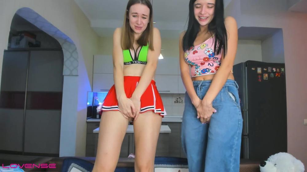 Poster for Manyvids Girl - Margolisa - Pee Contest - Jeans Fetish, Miniskirts (Марголиса Мини-Юбки)