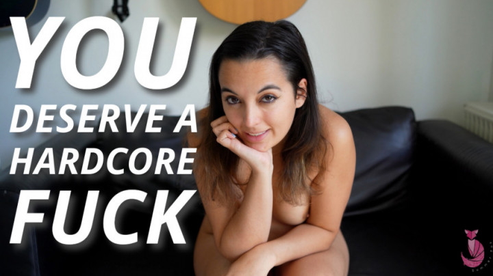 Poster for Summer Fox - You Deserve A Hardcore Fuck - Manyvids Model - Humiliation, Story Telling, Pov (Летняя Лиса)