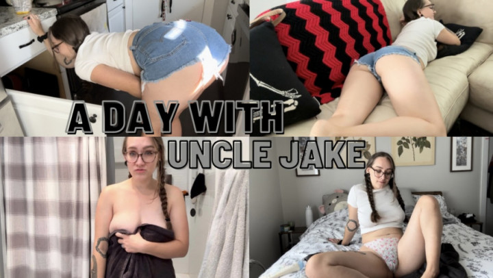 Poster for A Day With Uncle Jake - Manyvids Girl - Divinebabe - Taboo, Family, Sexual Rejection (Табу)