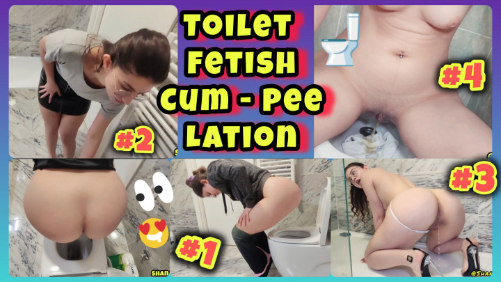 Poster for Shanaxnow - Toilet Fetish Cum-Pee-Lation In The Bathroom Ahegao Big Ass - Manyvids Model - Toiletfetish, Tshirtsandpanties, Pee (Шанакснов Туалетный Фетиш)