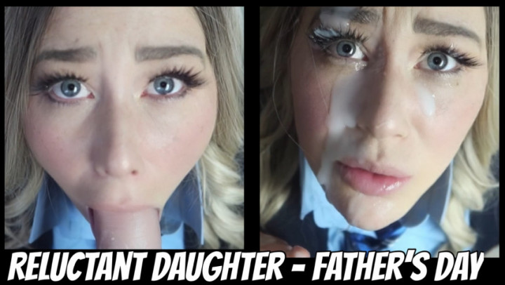 Poster for Manyvids Star - Lulublue_X - Reluctant Daughter Face Fucked Before School By Pervert Dad - June 17, 2023 - Cosplay, Teens (18+) (Косплей)