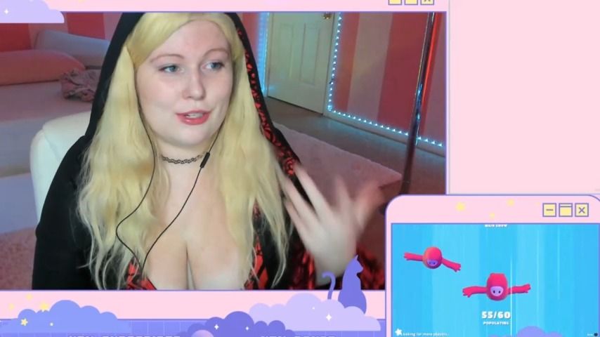 Poster for Manyvids Girl - Fall Guys - Oct 6, 2022 - Bonsai Bon - Sexy Gamer, Video Games, Games (Бонсай Бон Видеоигры)