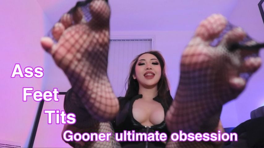 Poster for You Will Binge For Me Fishnet Ass & Feet - Manyvids Star - Claudiahon - Financial Domination, Feet Joi (Клаудиахон Финансовое Господство)