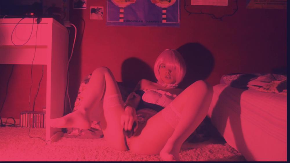 Poster for Manyvids Model - Spookyboogie - Ram Re Zero And Bbc Dildo In Her Pussy - Many - Spookyboogie - Spookyboogie, Siterip