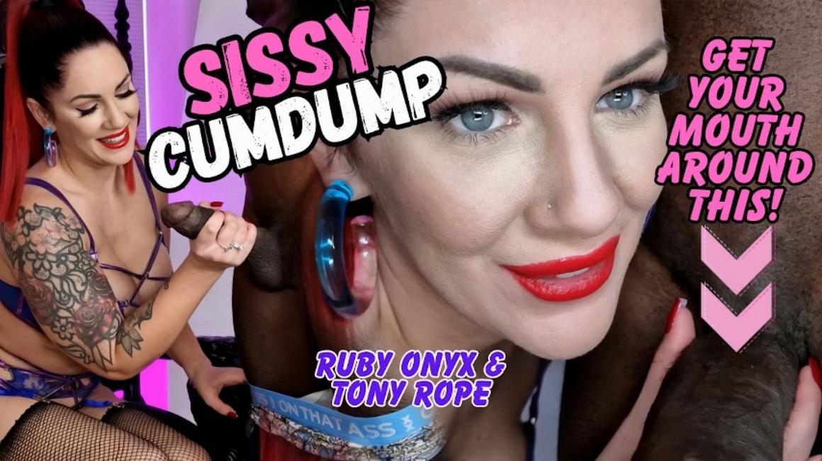 Poster for Ruby_Onyx - Manyvids Girl - Sissy Cum Dump - Gayhumiliation, Femdompov