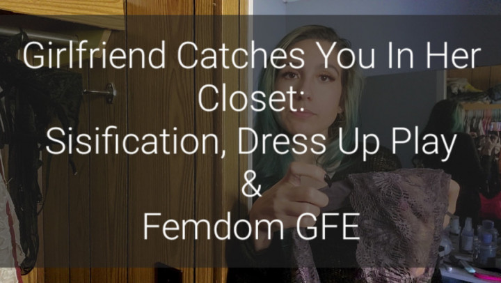 Poster for Caught In My Closet: Sissification - Freya Reign - Manyvids Girl - Sissification, Imposedcrossdressing, Gfe (Фрея Рейн)