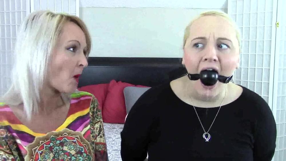 Poster for Manyvids Girl - Buddahsplayground - Buddahsplayground Ball Gag Duct Tape And 2 Blondes - Buddahsplayground