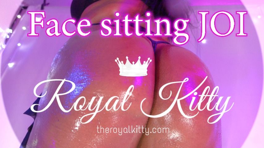 Poster for Theroyalkitty - Manyvids Star - Theroyalkitty Face Sitting Joi - Theroyalkitty, Ass Worship, Black (Поклонение Заднице)