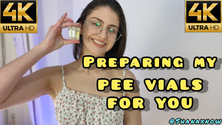 Poster for Shanaxnow - Preparing My Pee Vials For You - Manyvids Girl - 18And19Yrsold, Spanish, Pee (Шанакснов 18 И 19 Лет)