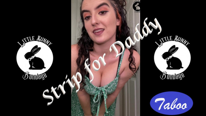 Poster for Manyvids Star - Stripping For Daddy - Dec 6, 2021 - Littlebunnyb - Daddy Roleplay, Family (Семья)