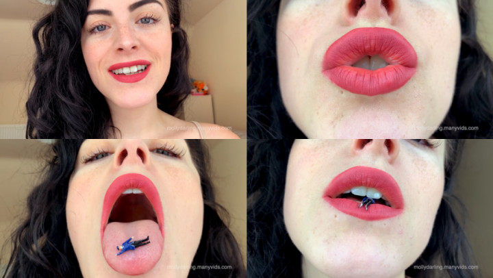 Poster for Giantess Sucks You Up - Manyvids Star - Molly Darling - Lipstick, Giantess, Lips (Молли Дарлинг Губы)