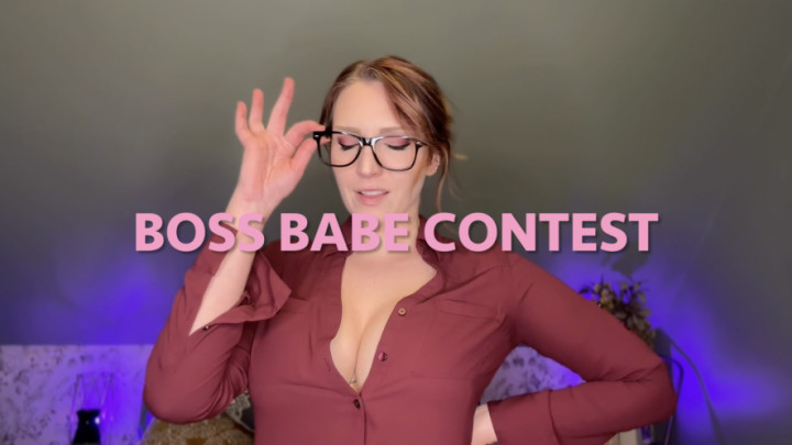 Poster for Sneezegoddess - Manyvids Star - Boss Babe Contest Teaser - Sfw, Secretary