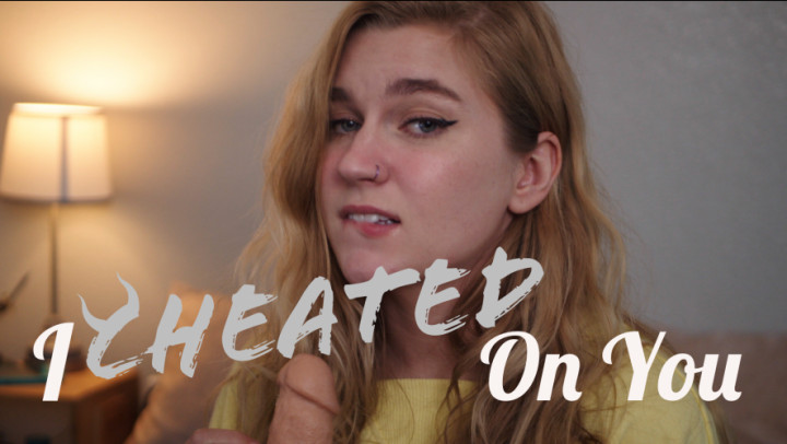 Poster for Manyvids Star - I Cheated On You - Jaybbgirl - Kink, Storytelling, Cuckolding (Рассказывать Истории)