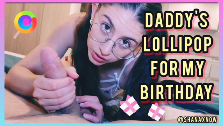 Poster for Alfxnow - Daddy'S Lollipop For My 18Yo Birthday - Manyvids Star - Brunette, 18 & 19 Yrs Old (18 И 19 Лет)