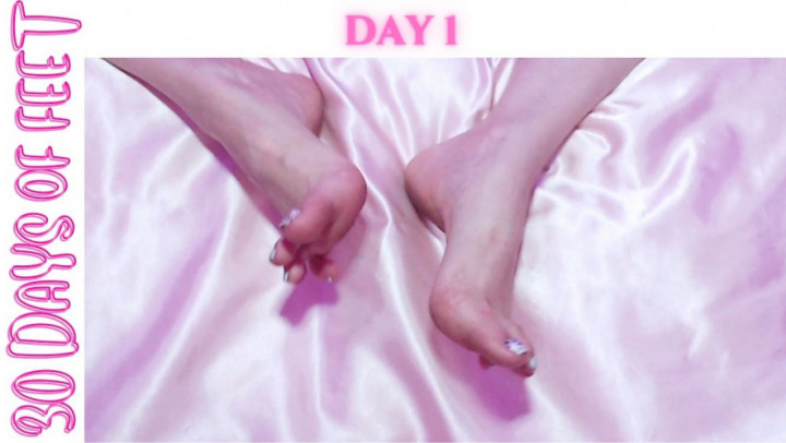 Poster for Allforlucky - Day 1 Of 30 Days Of Feet - Manyvids Model - Foot Play, Sfw, Pov Foot Worship (Игра Ног)