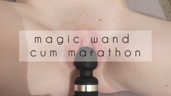 Poster for Alliexrobin - Alliexrobin Magic Wand Cum Marathon - Manyvids Star - 18